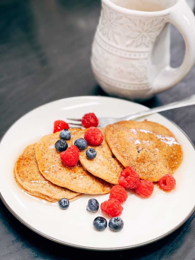 Banana Oat Pancakes