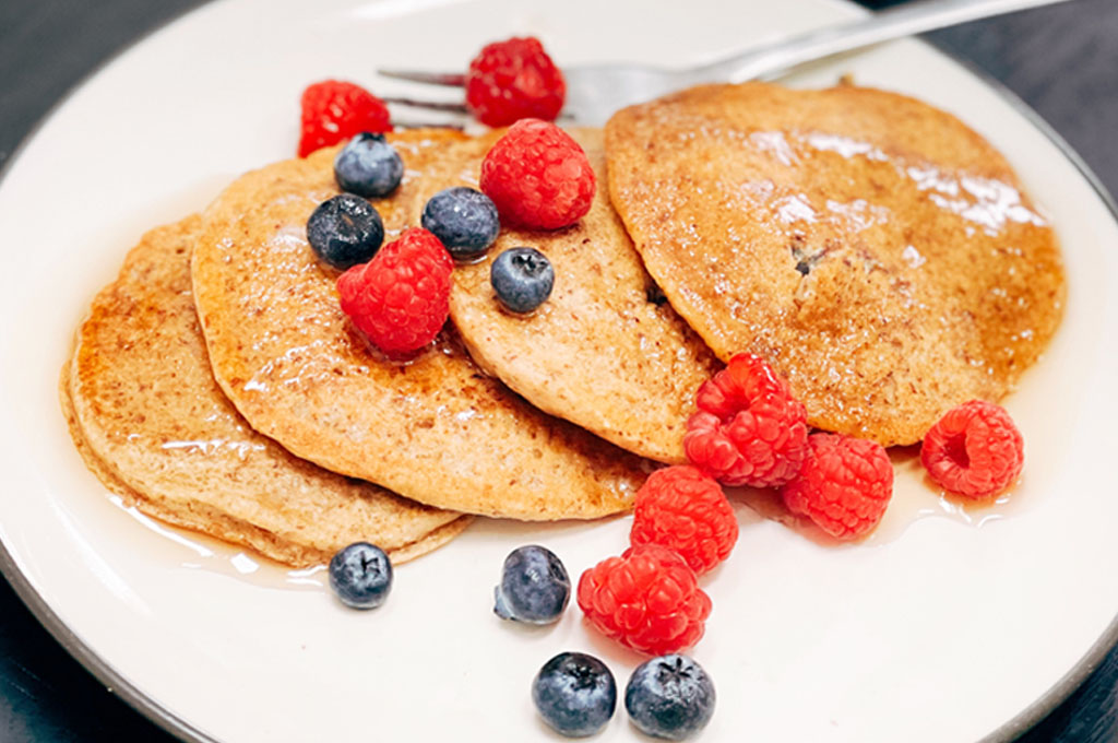 Banana Oat Pancakes