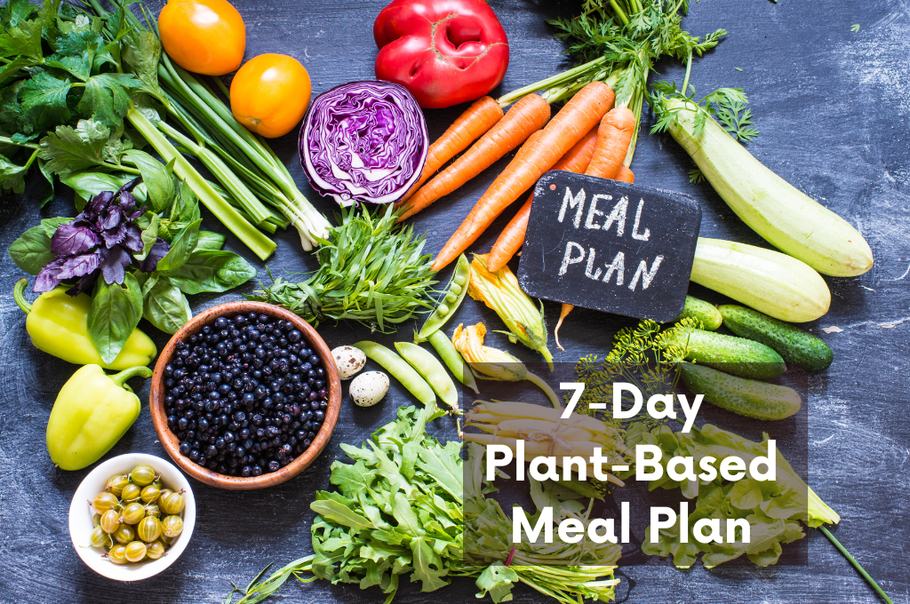 7 Day Plant Based Meal Plan Wife Mother Runner